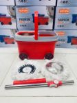 Magic Spin Mop with Bucket – 360° Rotating Microfiber Head