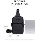 Super Five FXB00753 Anti-Theft Crossbody Bag