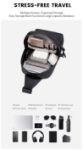 Super Five FXB00753 Anti-Theft Crossbody Bag