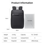 Arctic Hunter B00872 Water-Resistant Business Laptop Backpack