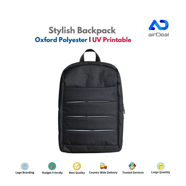 BB07 Smart Backpack – Logo Printable Corporate Gift and Student Bag