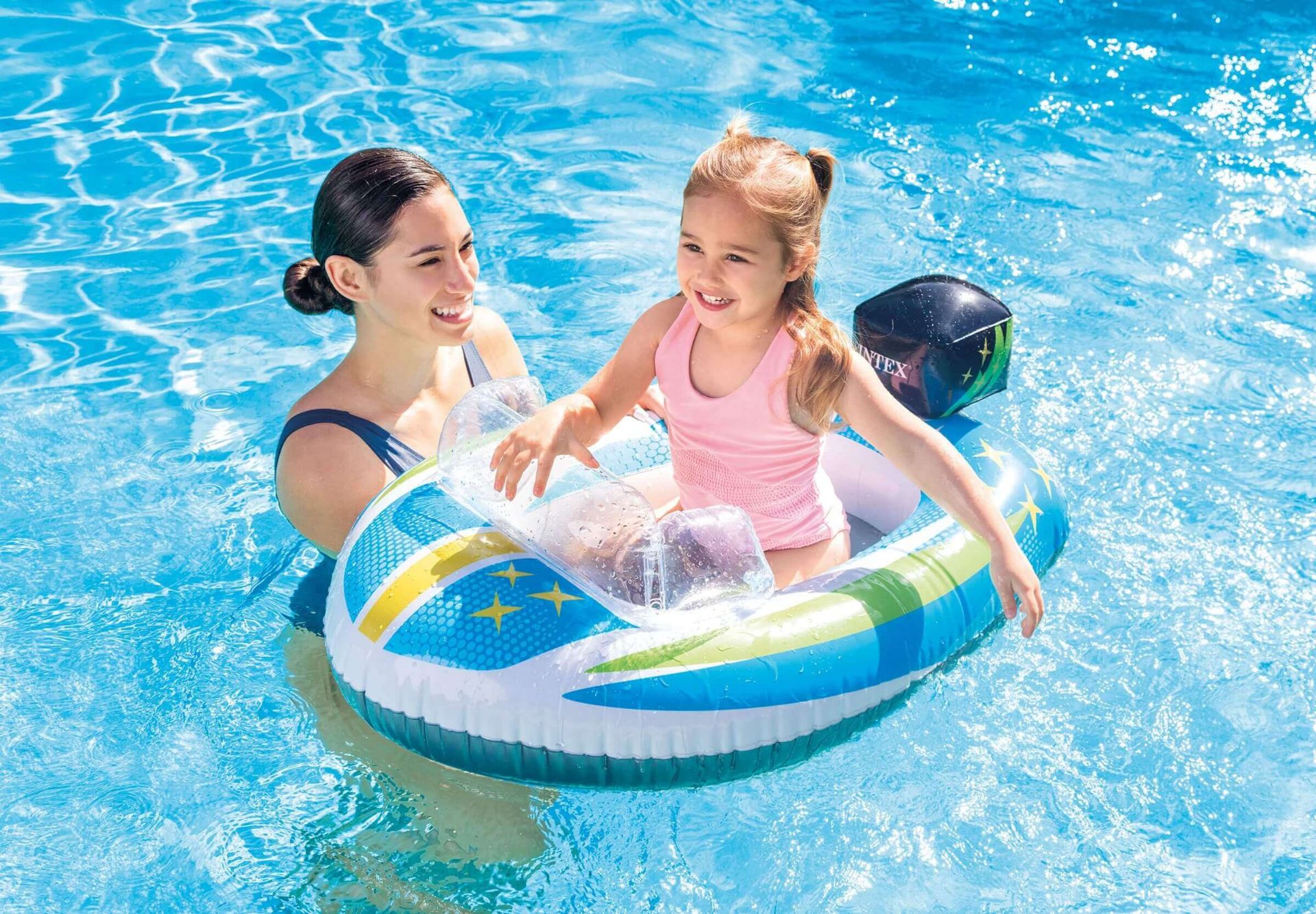 INTEX Pool Cruisers Float-Boat – Kids Swim Ring-airDeal.com.bd