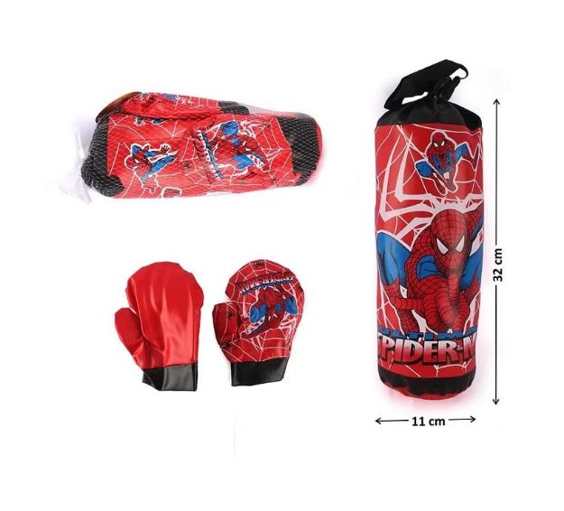 Spider-Man Boxing Bag for Kids – Fun Fitness Punching Toy
