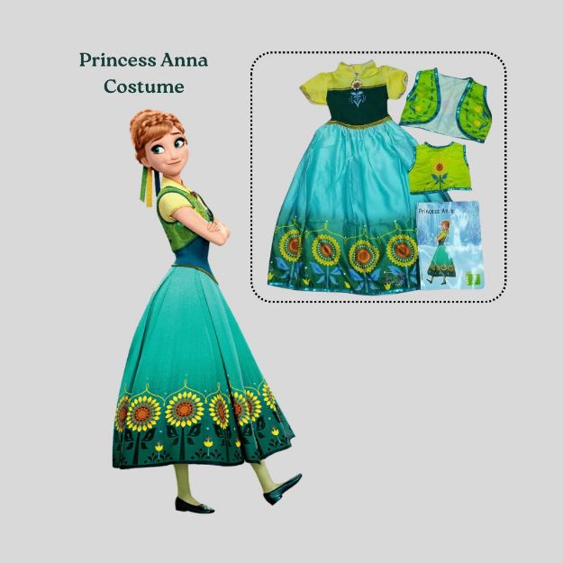 Disney Frozen Princess Anna Costume