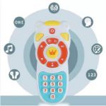 Huanger Musical Funny Controller Toy for Toddlers & Babies