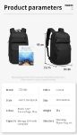 OZUKO 9849 Unisex Waterproof Laptop Backpack