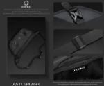 Ozuko 9529 Waterproof Tactical Crossbody Sling Bag for Men