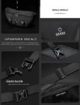 Ozuko 9529 Waterproof Tactical Crossbody Sling Bag for Men