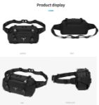Ozuko 9567 Waterproof Anti-Theft MTB Cycling Waist & Chest Bag