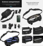 Ozuko 9567 Waterproof Anti-Theft MTB Cycling Waist & Chest Bag