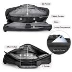 LEASTAT 9881A Waterproof Business Laptop Handbag – 15″ Briefcase