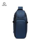 OZUKO 9729 Business-Casual Oxford Cloth Chest Bag – Single Shoulder Sling
