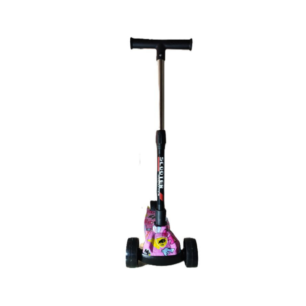 GlidePro™  3-Wheel Kids Kick Scooter – Pink