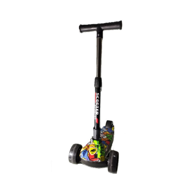 GlidePro™  3-Wheel Kids Kick Scooter – Colorful