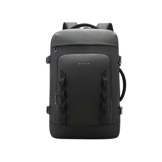 BANGE BG-3055 Expandable Business Travel Laptop Backpack – Premium Black
