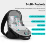 Mark Ryden MR8518 UrbanShield Anti-Theft USB Charging Sling Bag