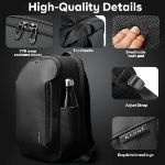 BANGE BG-3057 Large Capacity Men Business Work Lightweight Computer Backpack