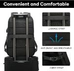 BANGE BG-3057 Large Capacity Men Business Work Lightweight Computer Backpack