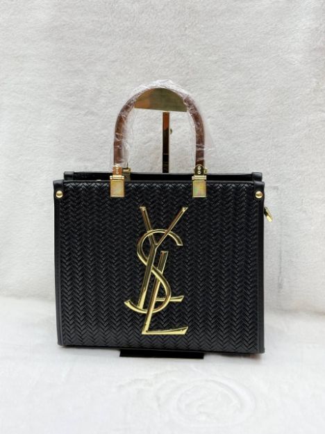 Yves Saint Laurent Luxury Leather Women’s Shoulder Tote Bag – Designer Lady YSL Handbag