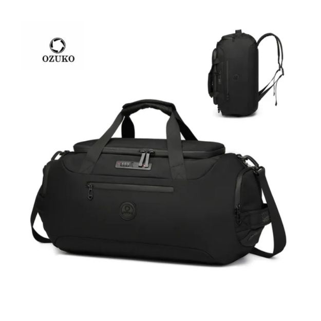 OZUKO 9651 Weekender Travel Duffle Bag – Multi-functional Bag with Shoe Compartment