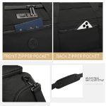 OZUKO 9651 Weekender Travel Duffle Bag – Multi-functional Bag with Shoe Compartment
