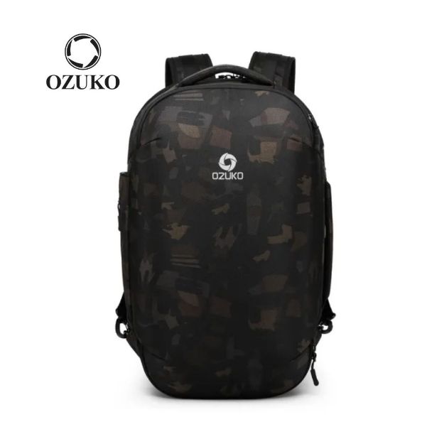 Ozuko 9216 New Shoe Bags Travel Logo Lightweight Backpack Men Water Proof Custom Laptop Bag