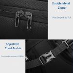 OZUKO 9082 UrbanShield Waterproof Laptop Backpack with USB Port