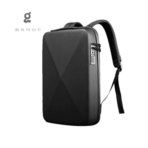 BANGE 22092 Anti-Theft Slim Hardshell Business Laptop Backpack