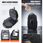 OZUKO 9879 UrbanShield Water-Resistant Sling Backpack