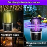 Rechargeable Electronic Shock Mosquito Killer with UV Light