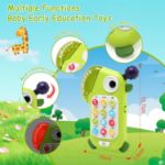 Giraffe Kids Interactive Toy Phone with Multi Sound & Light Effects