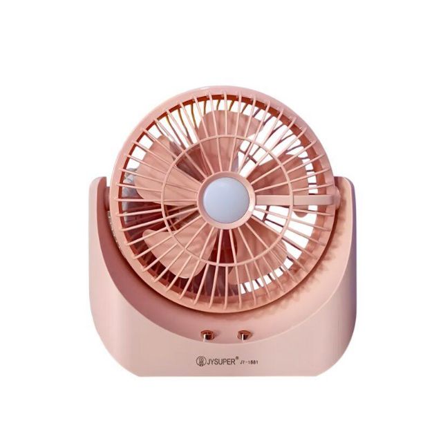 JY SUPER JY-1881 Portable USB Mini Fan with LED Light