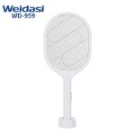 Weidasi WD-959 Dual-Mode Rechargeable Mosquito Swatter with UV Lure Light