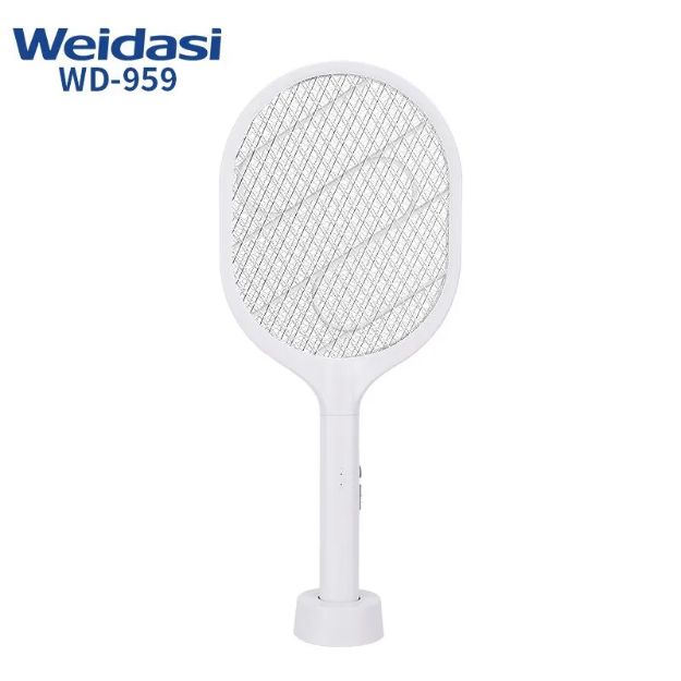 Weidasi WD-959 Dual-Mode Rechargeable Mosquito Swatter with UV Lure Light