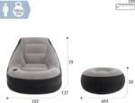 Intex Vinyl Ultra Lounge Chair Air Sofa