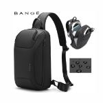BANGE BG-8031 Men Chest Bag Business Duty Large Capacity Shoulder Crossbody Bag