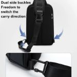 BANGE BG-8031 Men Chest Bag Business Duty Large Capacity Shoulder Crossbody Bag