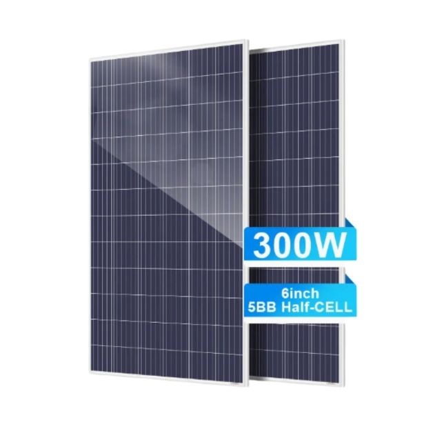Micro Sun Half-Cell Double Glass Solar Panel – High Efficiency PV Module -300W 