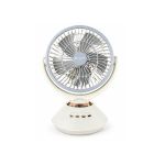 JYSuper JY-2570 Professional 6 Battery Rechargeable Portable Table Fan