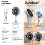 dp-7640-turbobreeze-usb-rechargeable-table-floor-fan-3000mah-portable-cooling-fan