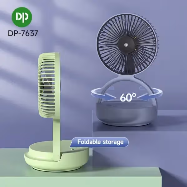 duration-power-dp-7637-automatic-rotating-rechargeable-folding-table-fan-8000mah-long-backup-led-portable-fan