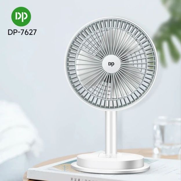 duration-power-dp-7627-rechargeable-portable-usb-fan-with-led-light-4000mah