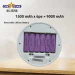 one-star-os-2570d-9000mah-mini-rechargeable-fan-with-digital-display