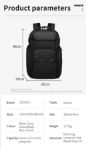 OZUKO 9799 Waterproof Business Laptop Backpack 26L for 15.6" Laptop & Travel