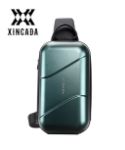 Xincada ArmorShield Textured Hard Shell Anti-Fall Messenger Bag – Large Capacity Water-Repellent Crossbody Bag for Men