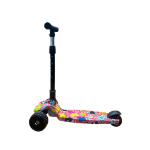 Picture of Adjustable LED Scooter 3 Wheel Lean to Steer Kids Scooter