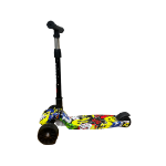 Picture of Adjustable LED Scooter 3 Wheel Lean to Steer Kids Scooter