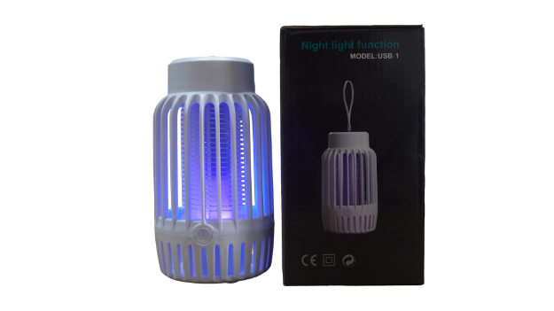 Picture of UV Mosquito Killer Lamp USB Powered Silent Insect Trap with Night Light Function