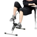 Picture of Portable Mini Exercise Cycle with LCD Display | Folding Arm & Leg Pedal Exerciser
