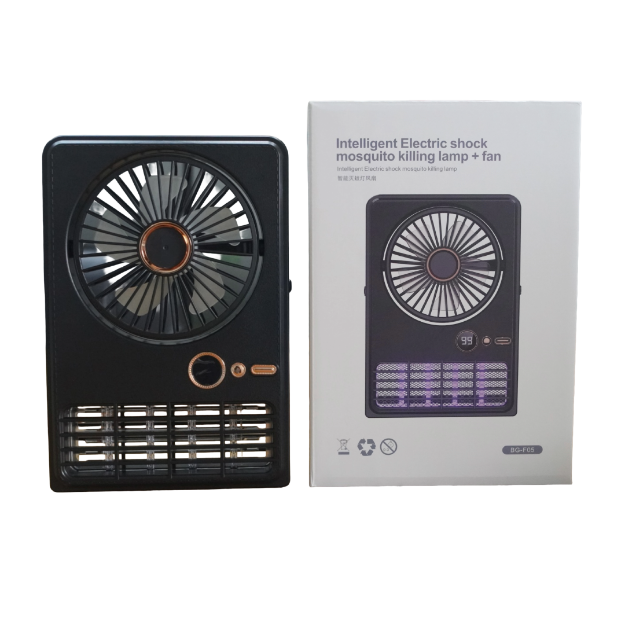 Picture of F05 2-in-1 USB Mosquito Killer Lamp with Mini Fan